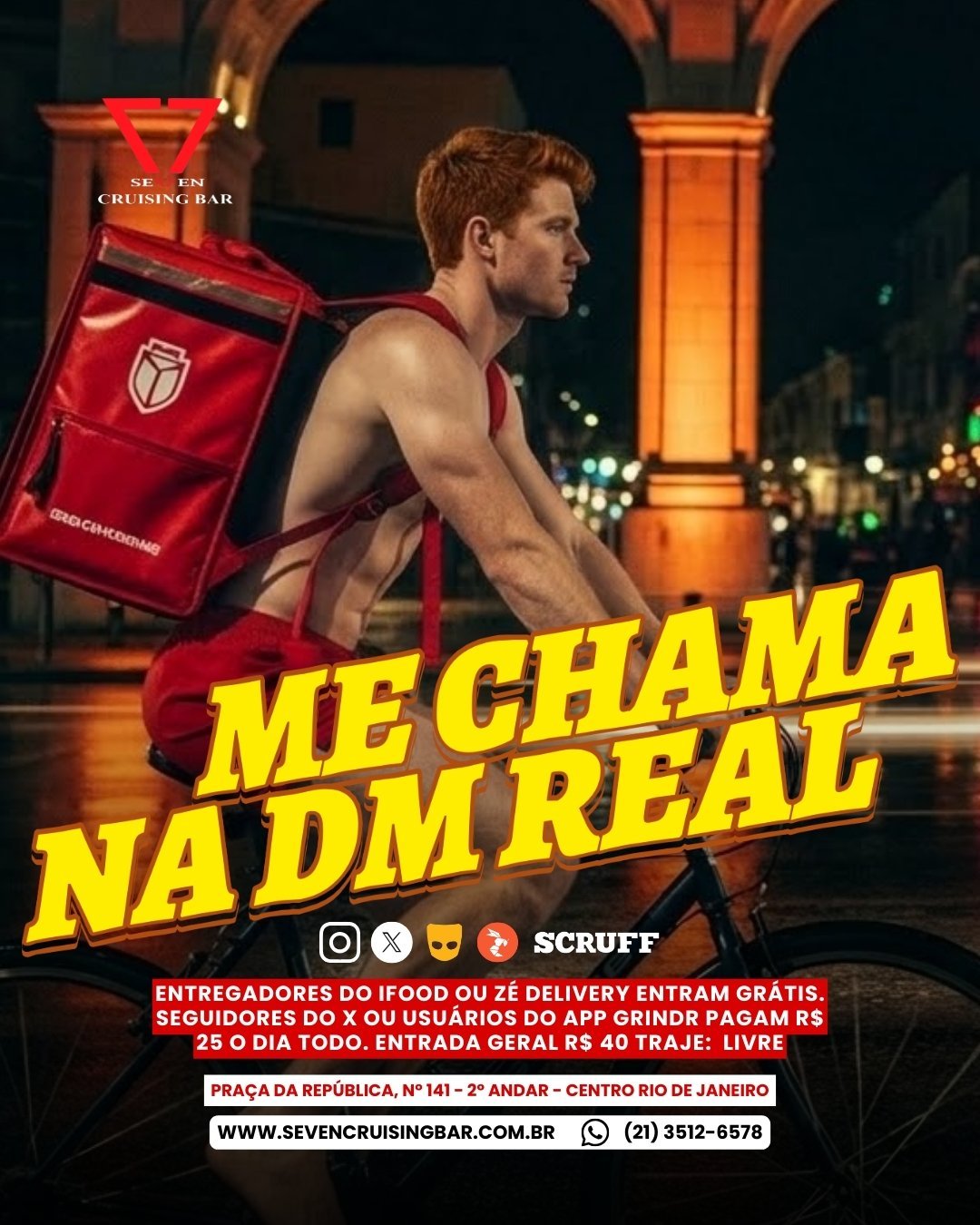 Programação de terça-feira Seven